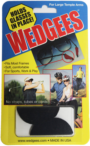 Wedgees Large - Fits Larger Glasses Temple Arms