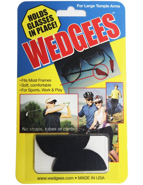 Wedgees Large - Fits Larger Glasses Temple Arms